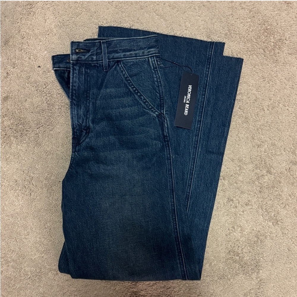 Veronica Beard Dark Blue Women Jeans